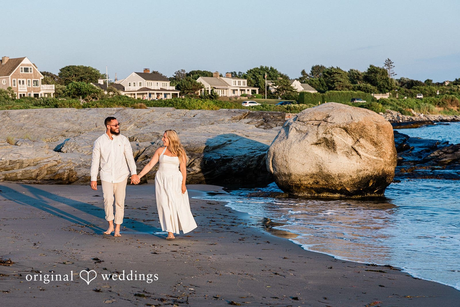 Ocean Drive in Newport Engagement // Taylor & Andrew -