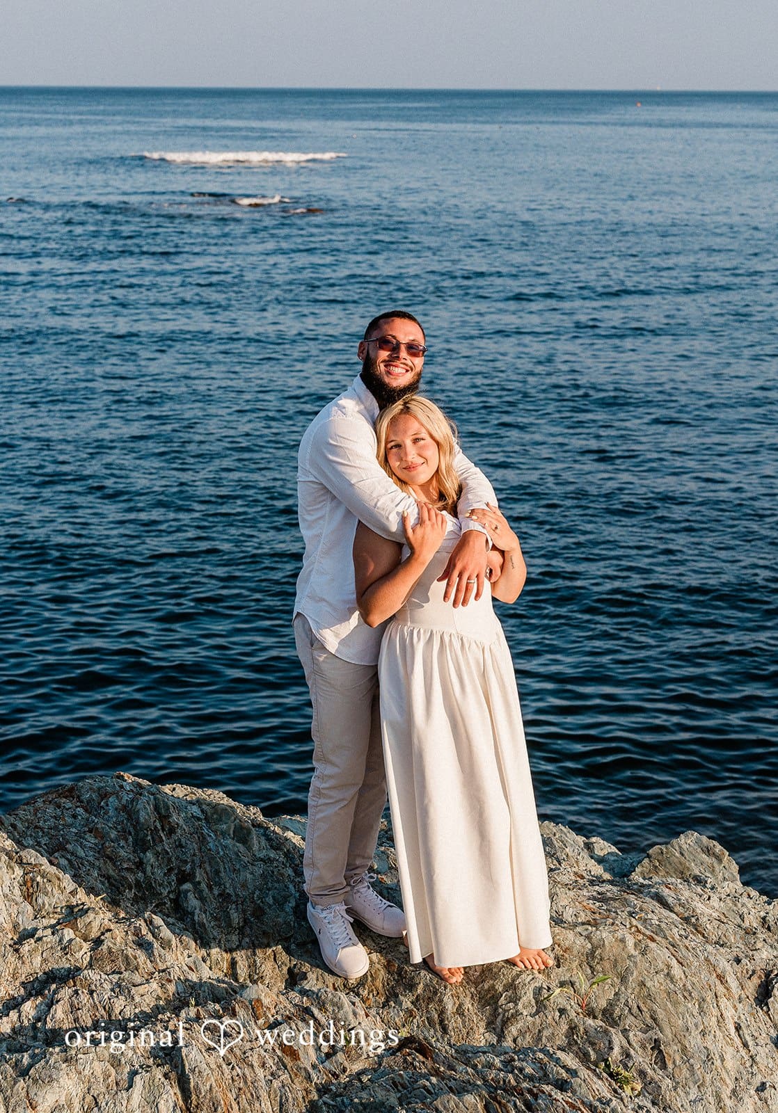 Ocean Drive in Newport Engagement // Taylor & Andrew -