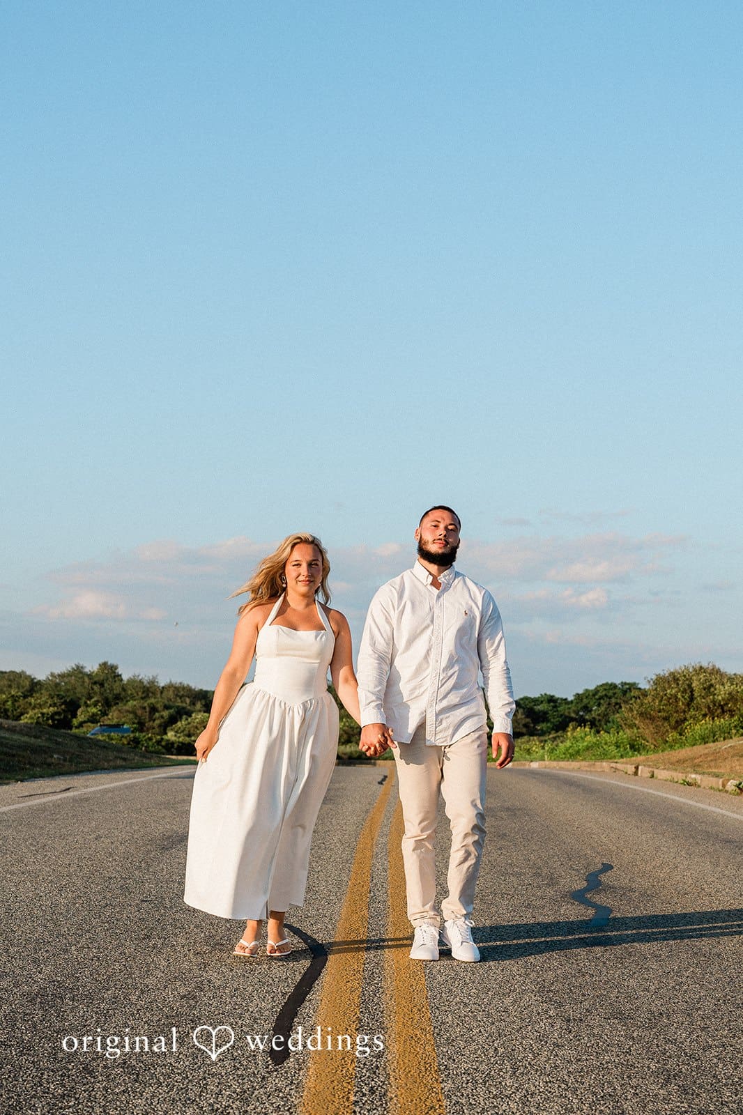 Ocean Drive in Newport Engagement // Taylor & Andrew -