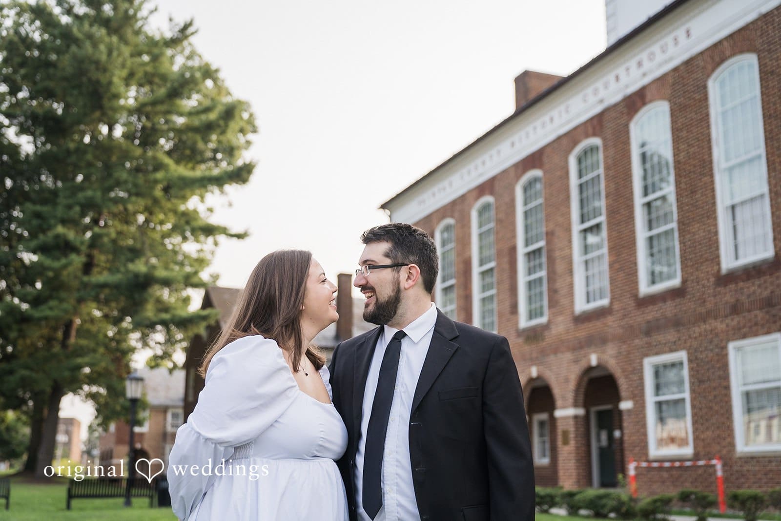 Old Town Fairfax Engagement // Annabelle & Tim -