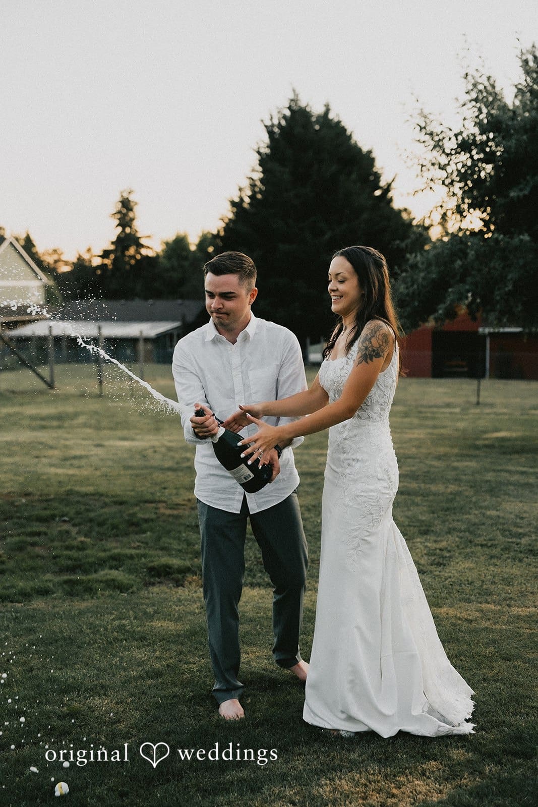 Oregon Backyard Wedding // Declan & Holly -
