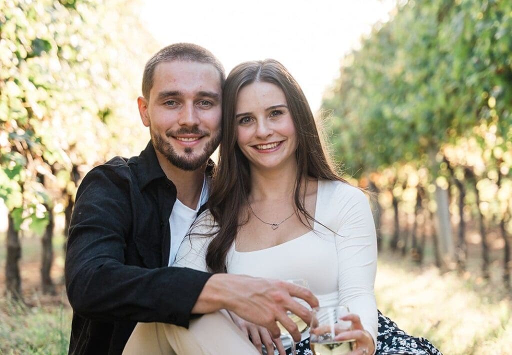 Penns Woods Winery Engagement // Jenna & Jake 1 Penns Woods Winery Engagement // Jenna & Jake -