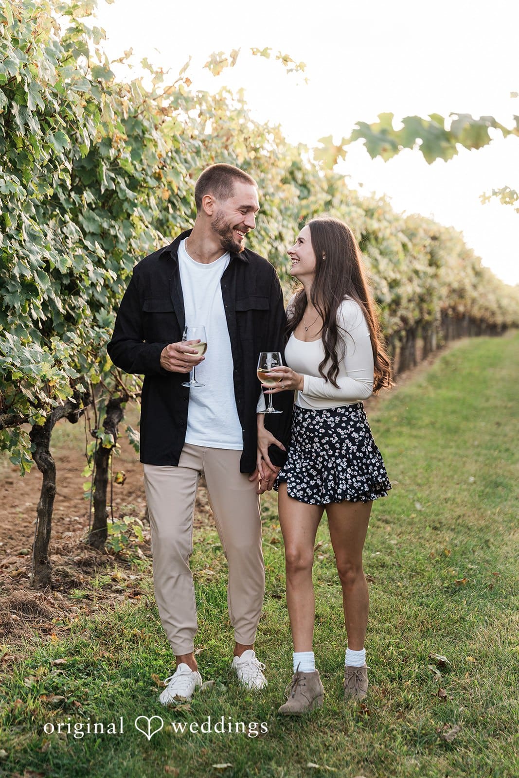 Penns Woods Winery Engagement // Jenna & Jake -