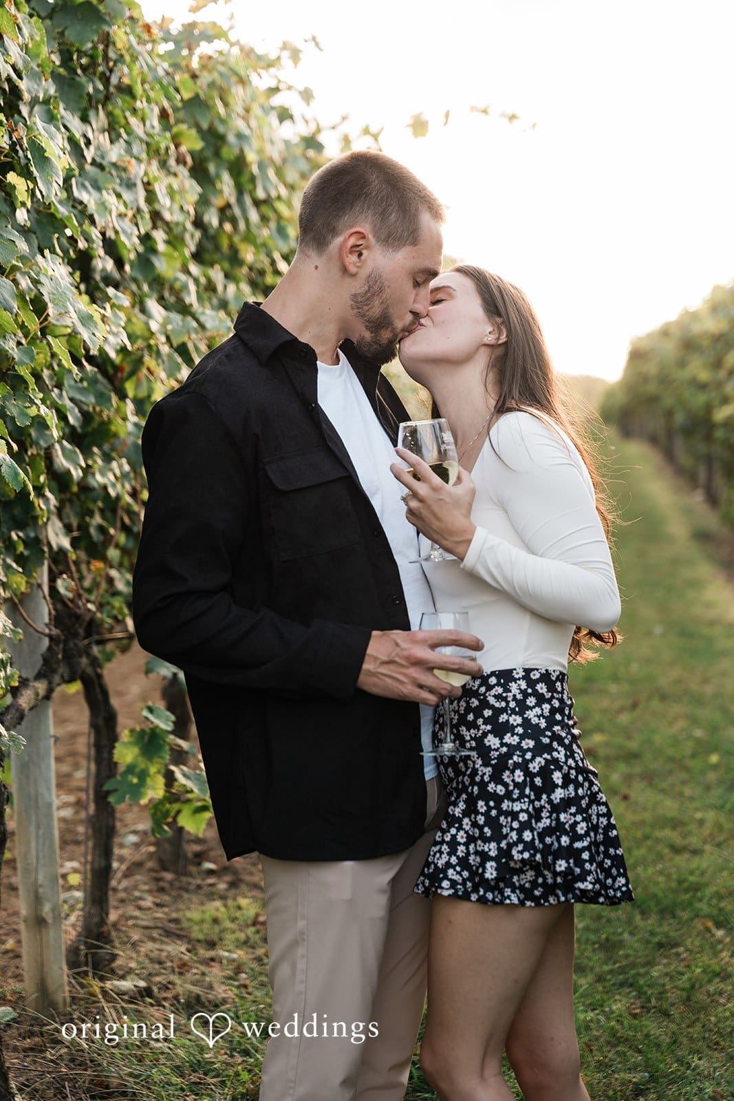 Penns Woods Winery Engagement // Jenna & Jake -