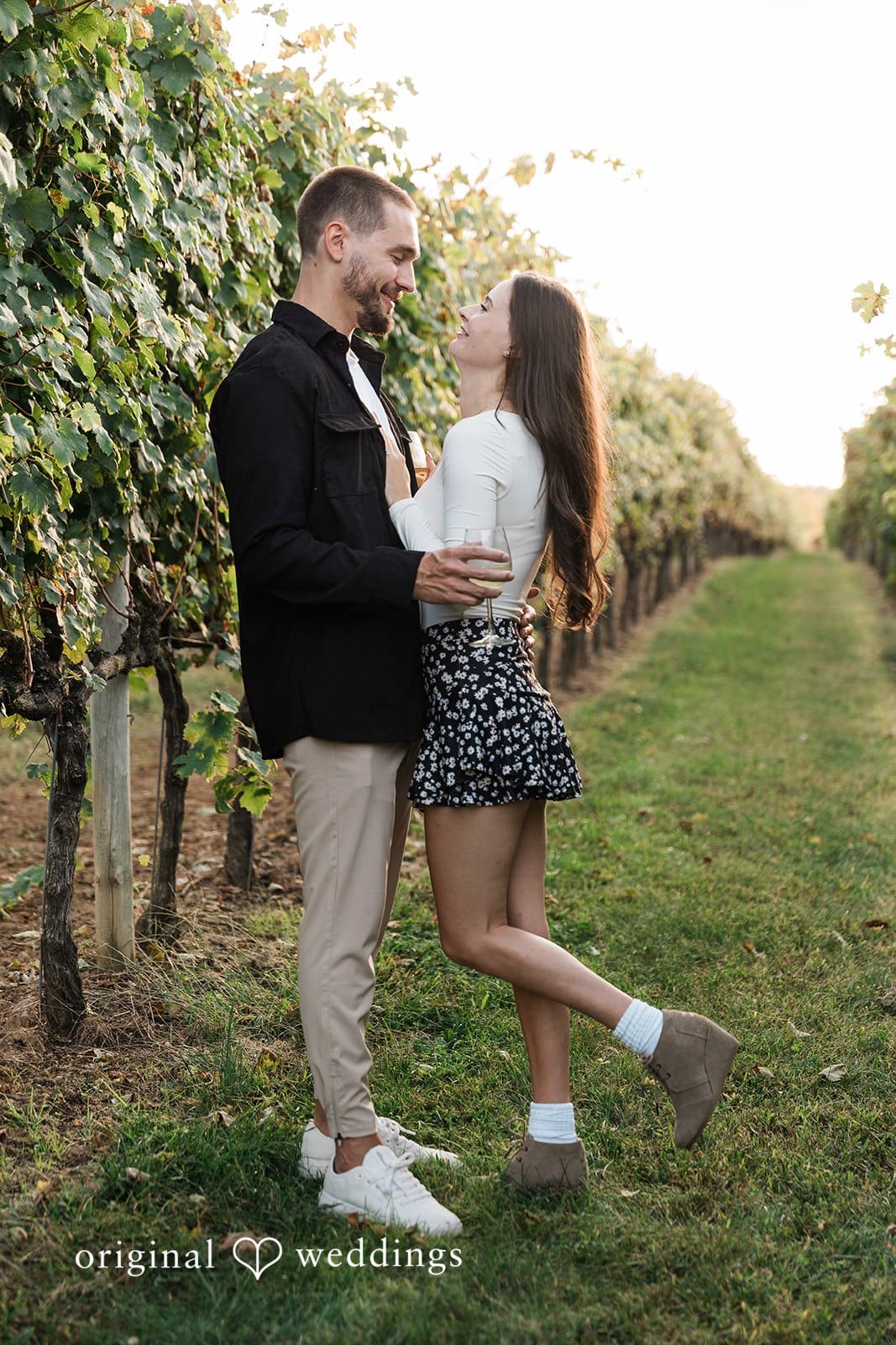 Penns Woods Winery Engagement // Jenna & Jake -