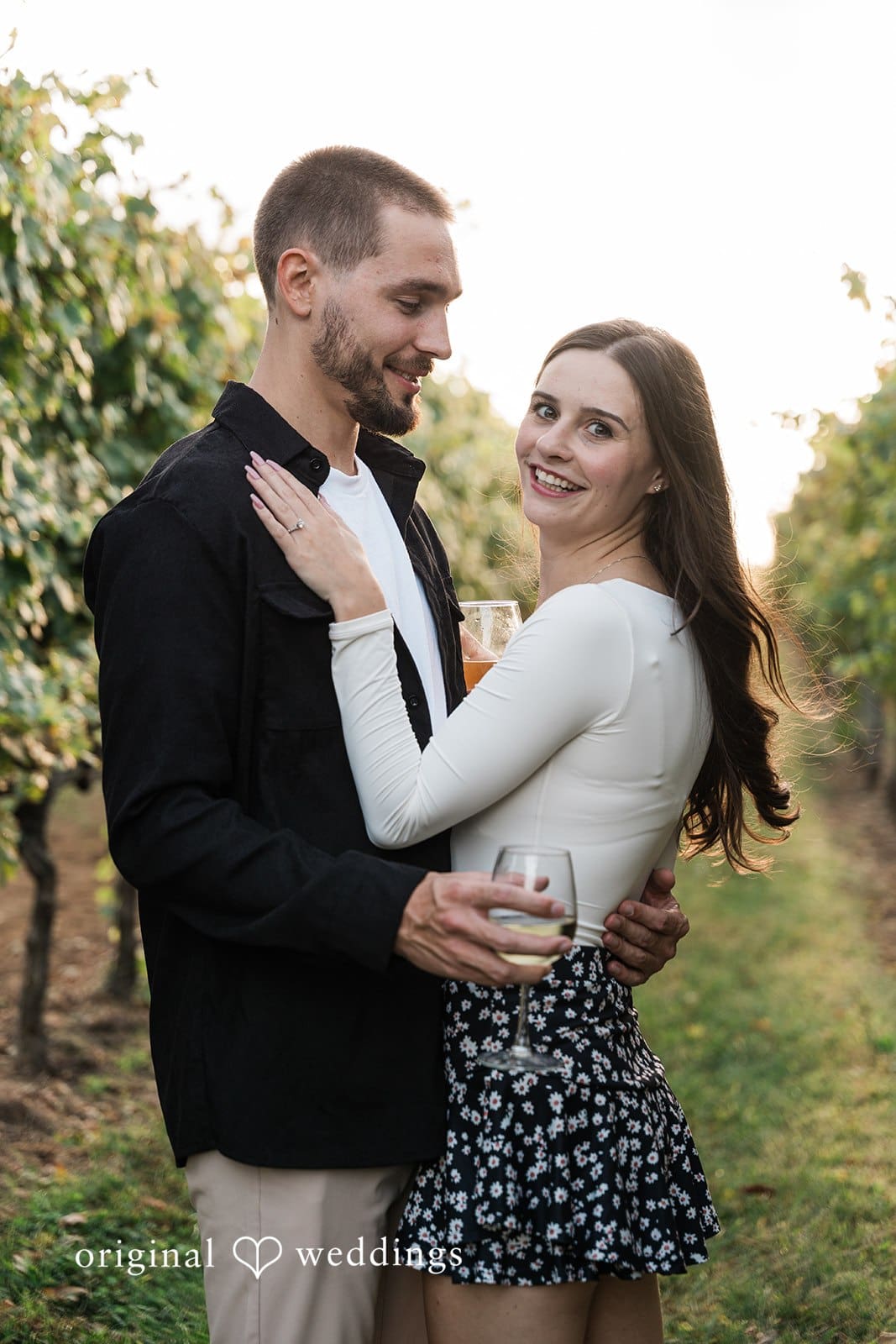 Penns Woods Winery Engagement // Jenna & Jake -