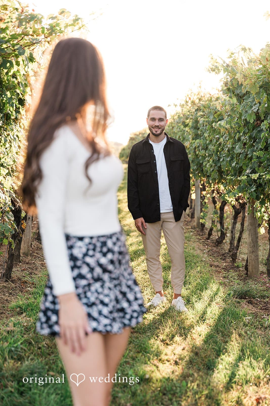 Penns Woods Winery Engagement // Jenna & Jake -