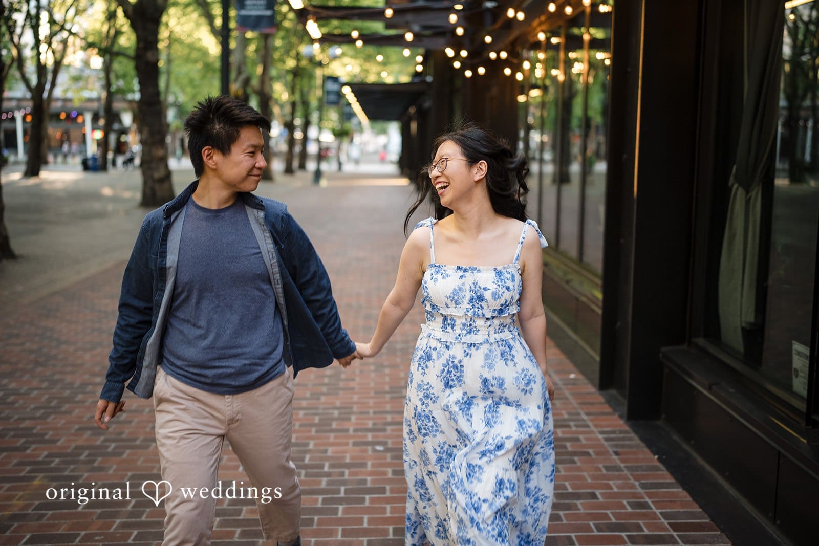 Pioneer Square Engagement // Lucy & Edward -
