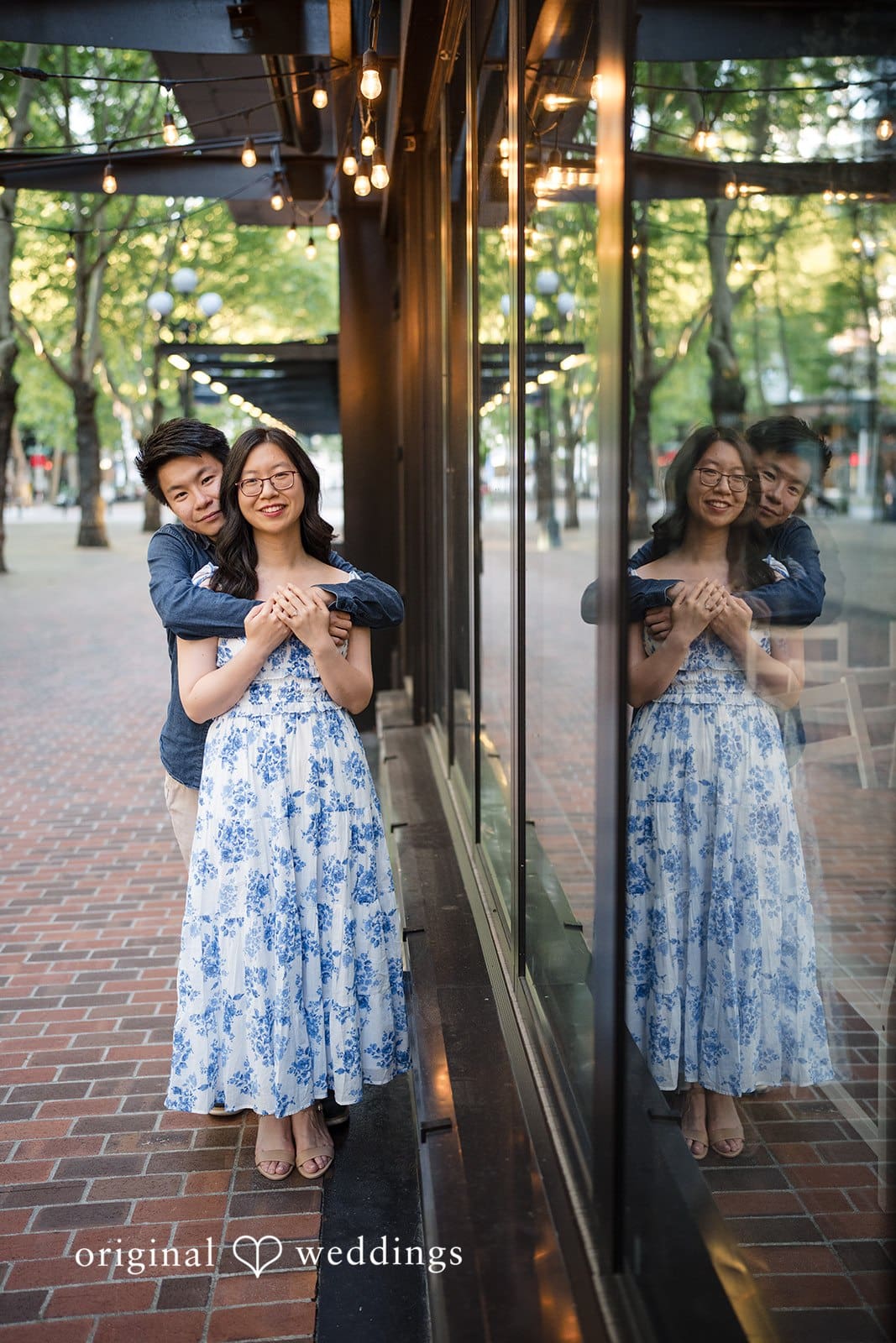 Pioneer Square Engagement // Lucy & Edward -