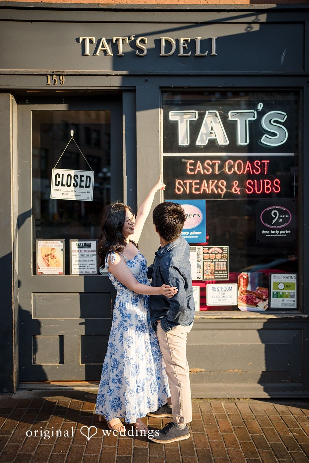Pioneer Square Engagement // Lucy & Edward -