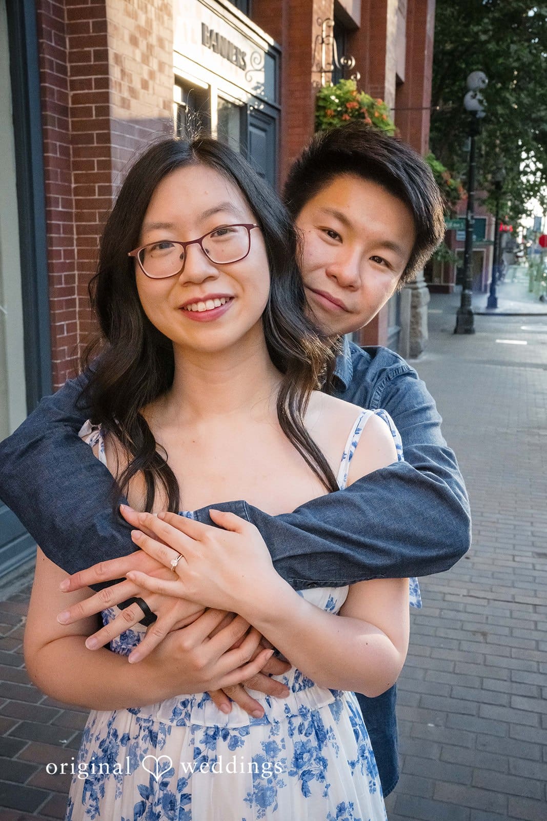 Pioneer Square Engagement // Lucy & Edward -