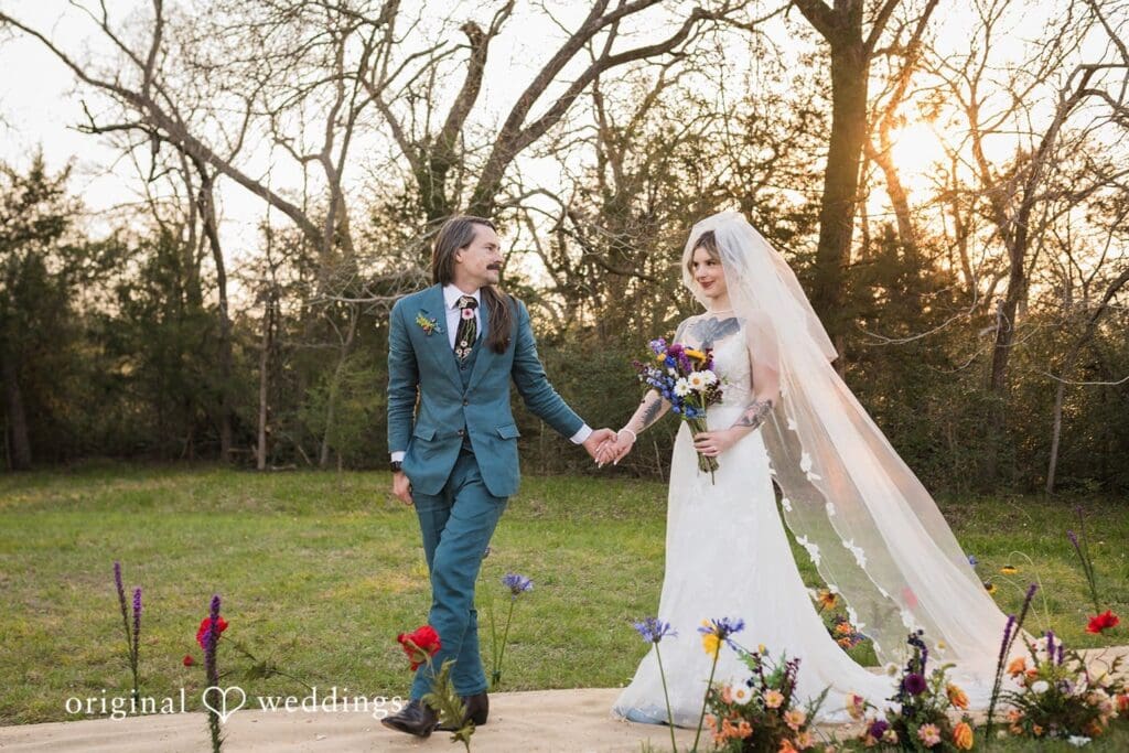 Eliza + Charlie Texas Backyard Wedding // Eliza & Charlie -