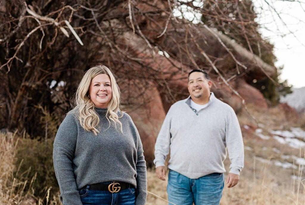 Amy + Jeremy Red Rocks Park Engagement // Amy & Jeremy -