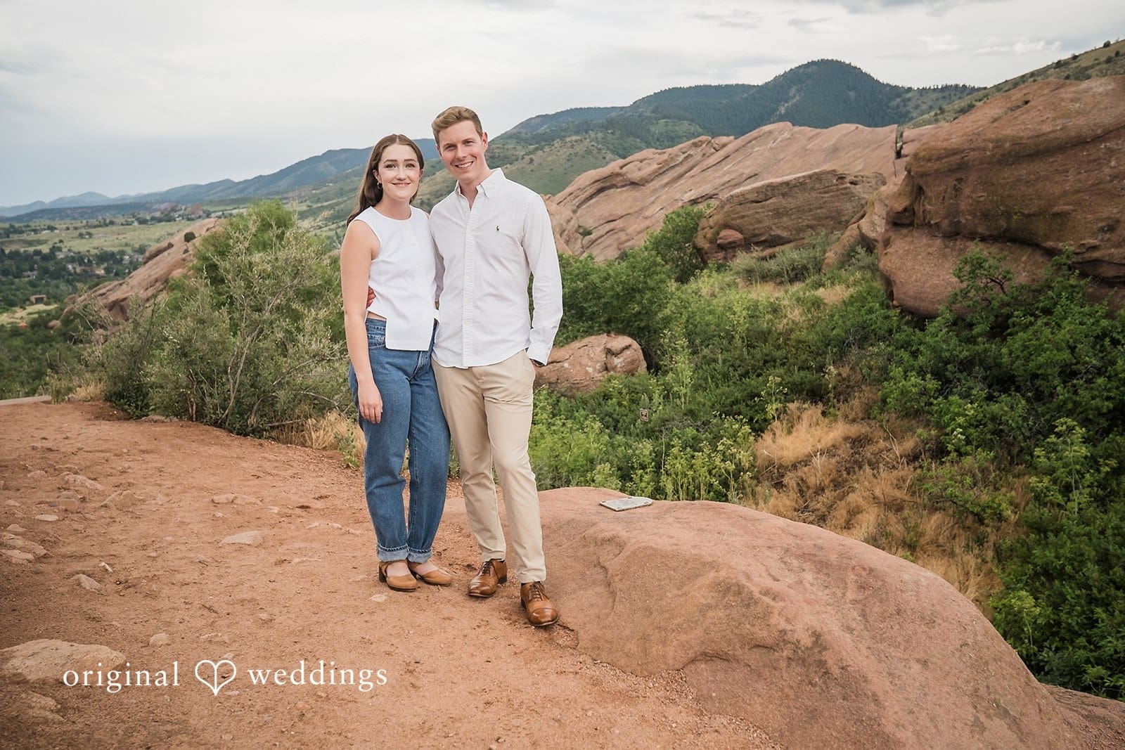 Red Rocks Amphitheater Engagement // Maria & Nathan -