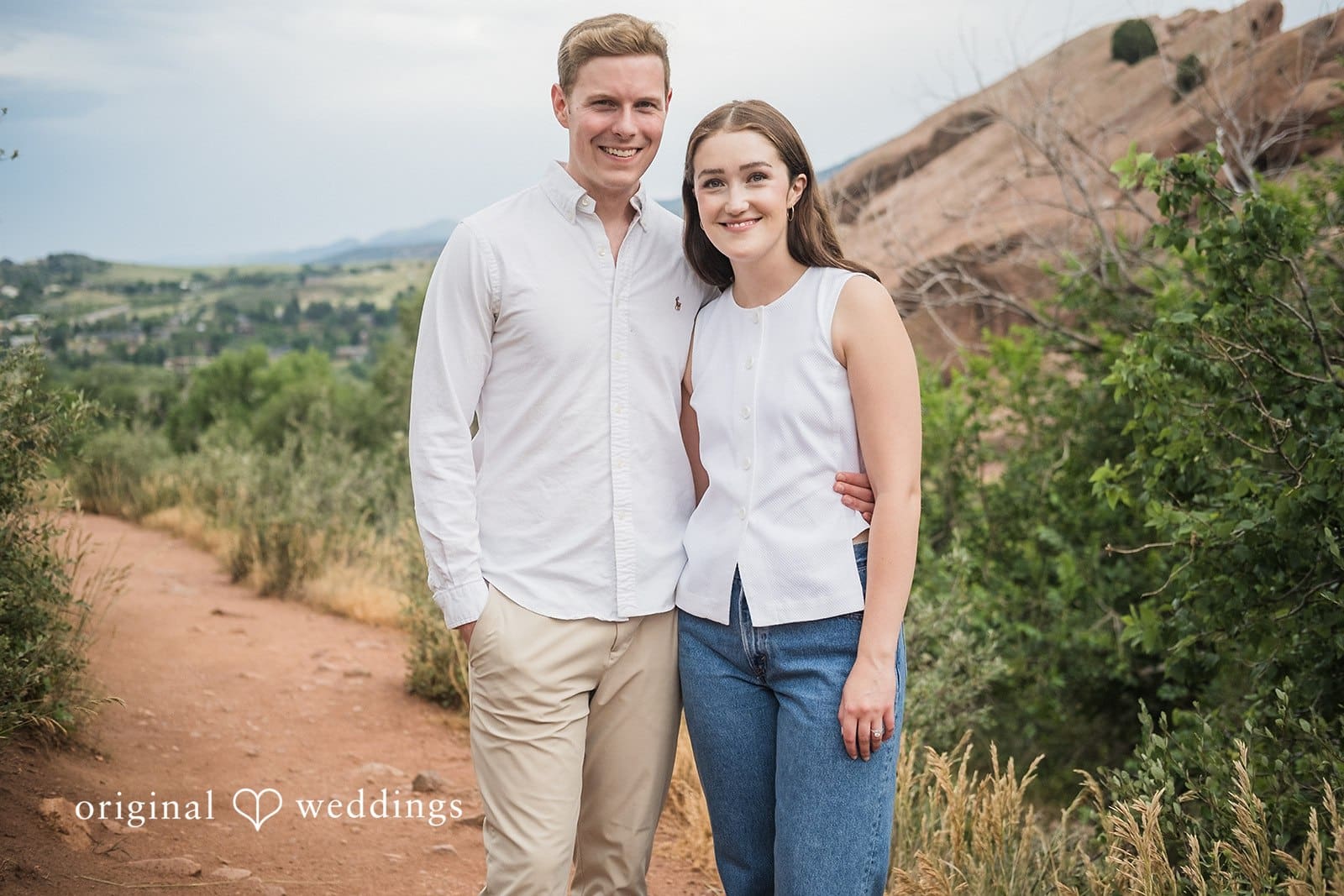 Red Rocks Amphitheater Engagement // Maria & Nathan -
