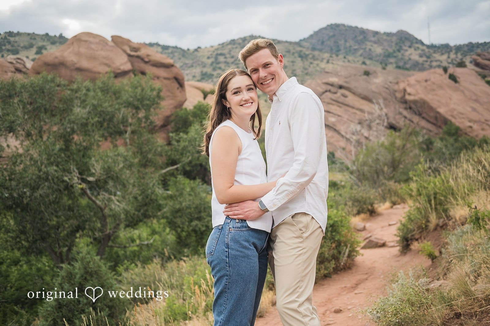 Red Rocks Amphitheater Engagement // Maria & Nathan -