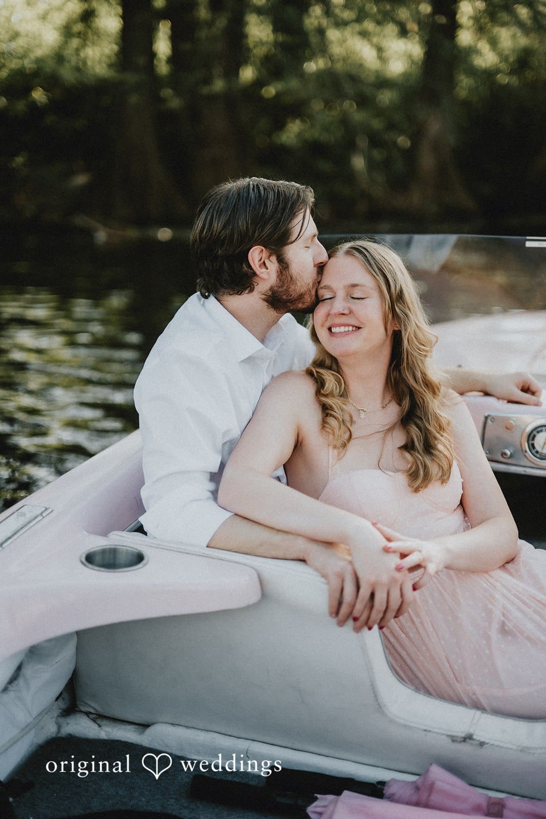 Retro Boats ATX Engagement // Beth & Jared -