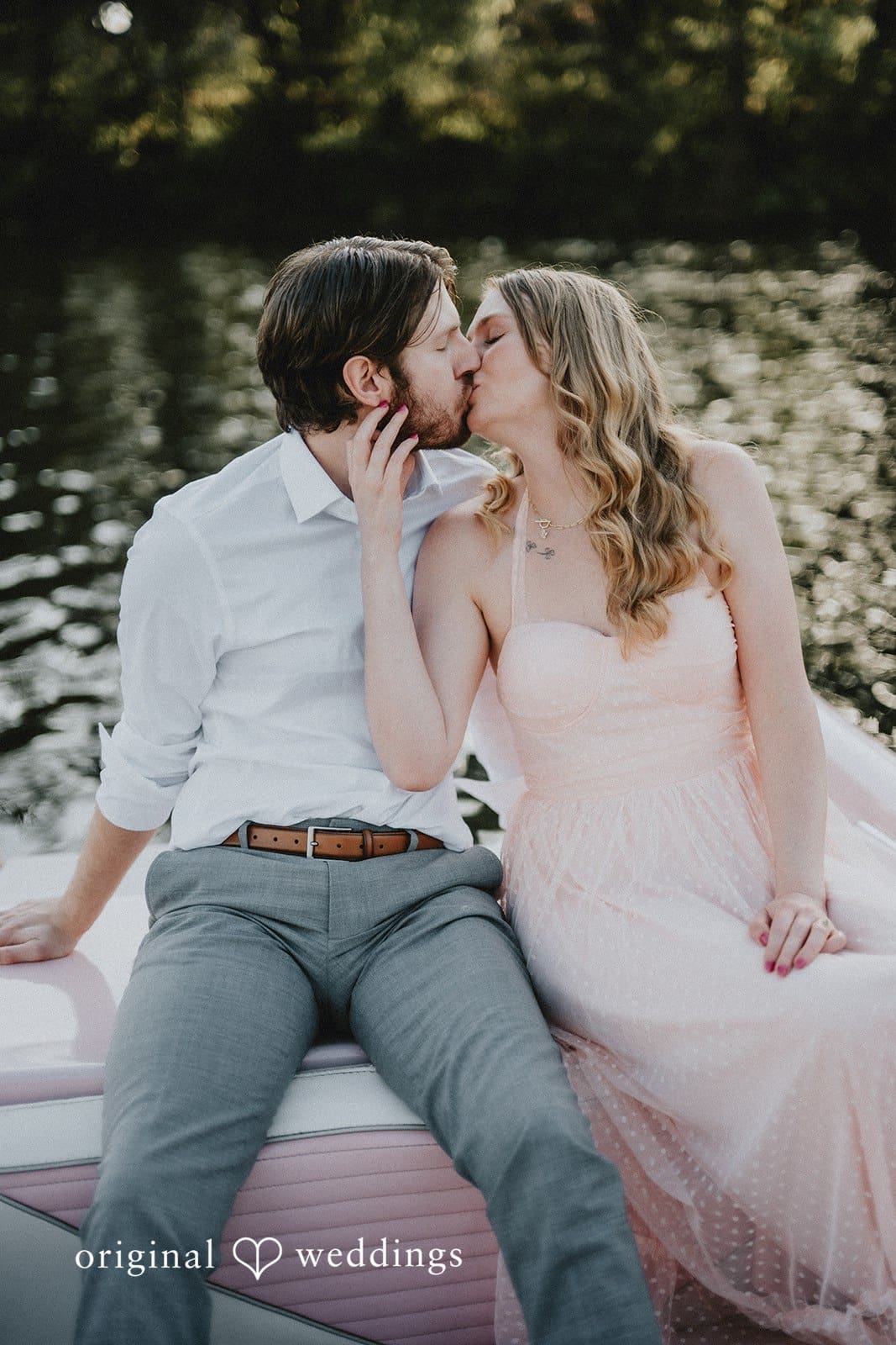 Retro Boats ATX Engagement // Beth & Jared -