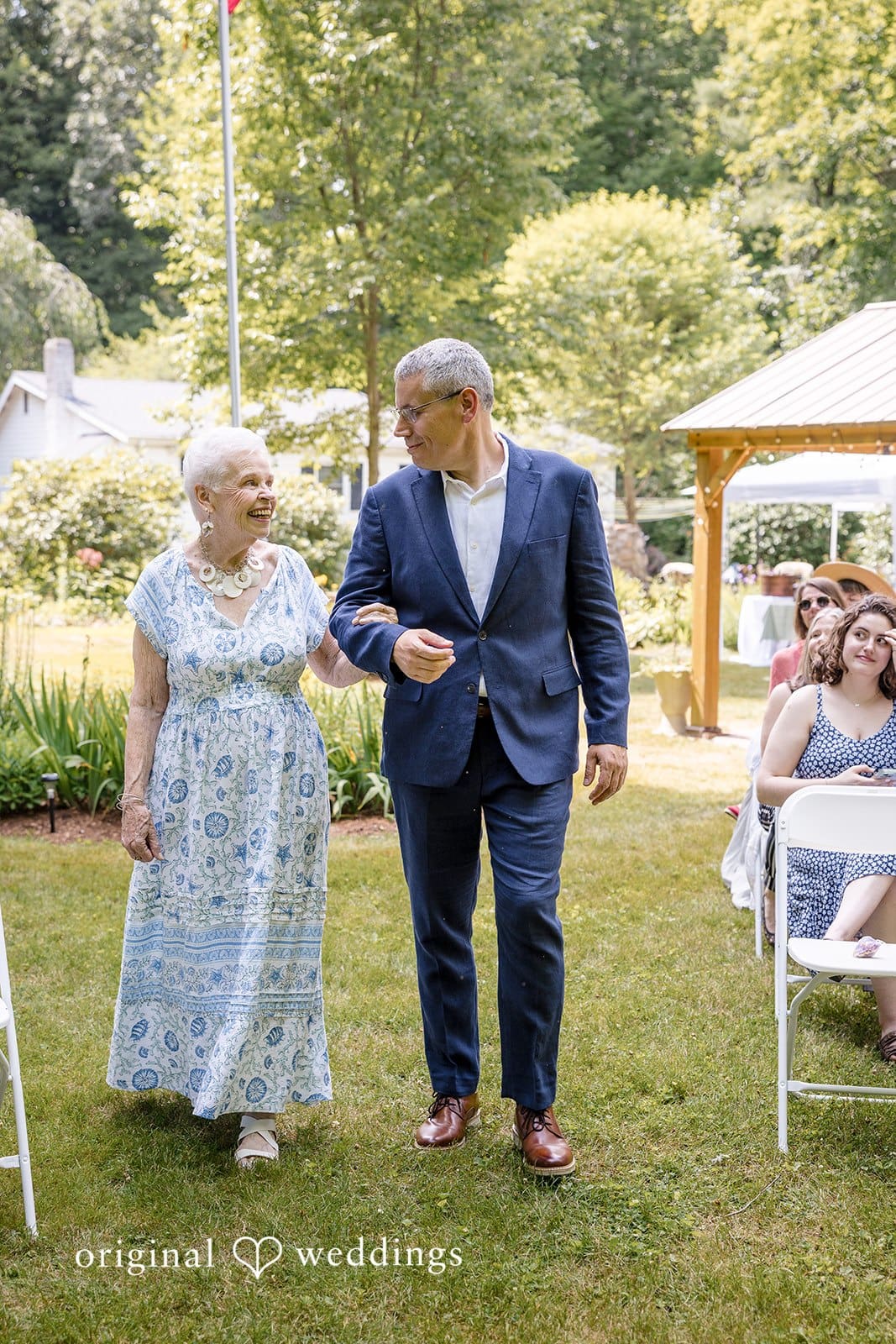 Rhode Island Backyard Wedding // Destiny & Scott -
