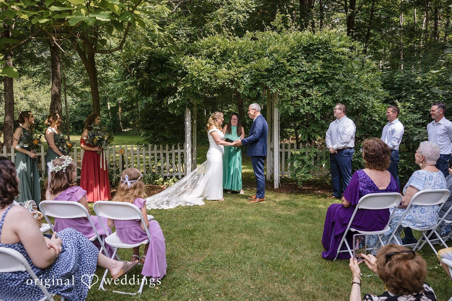 Rhode Island Backyard Wedding // Destiny & Scott