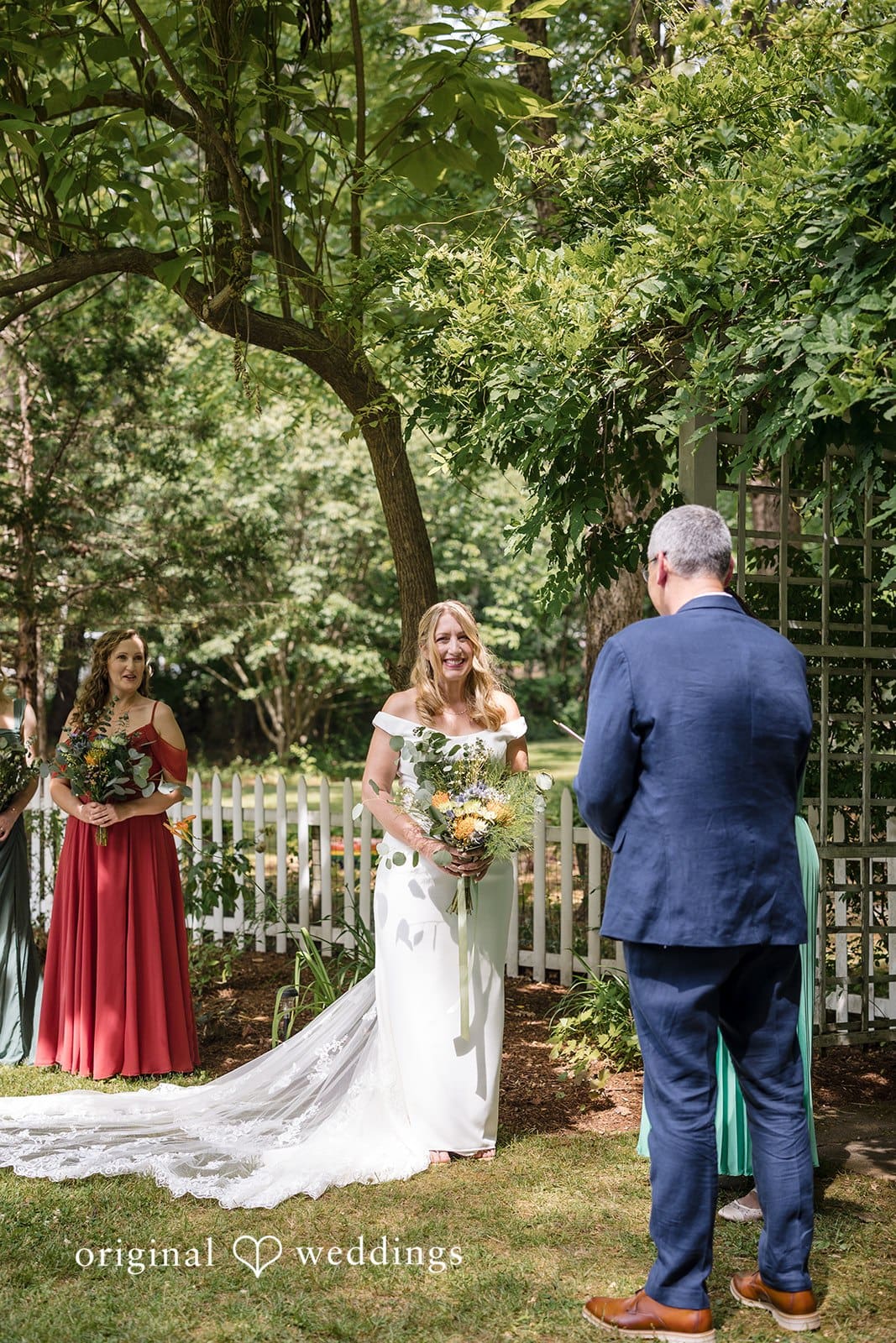 Rhode Island Backyard Wedding // Destiny & Scott -
