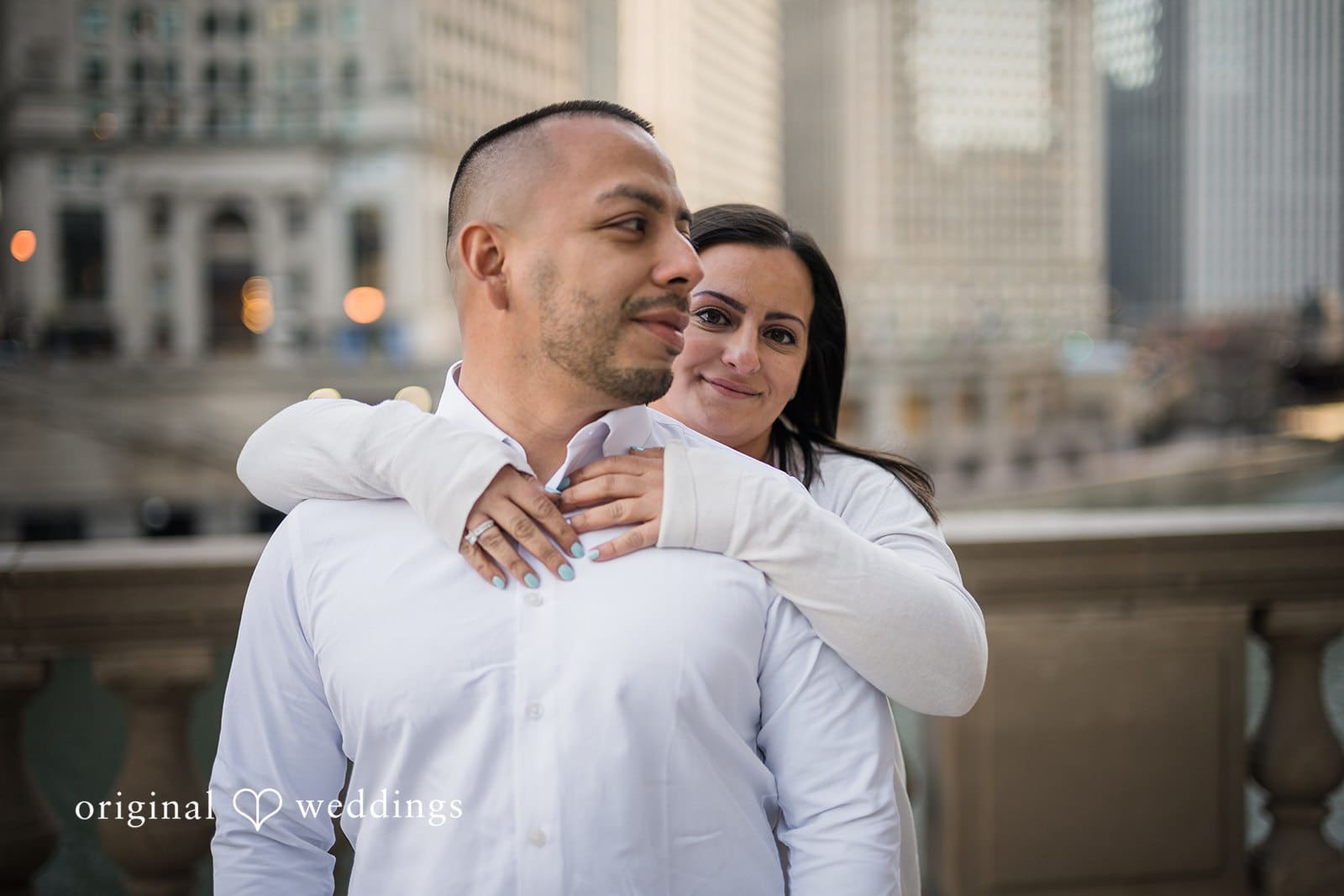Chicago Riverwalk Engagement // Marina & Leonardo -