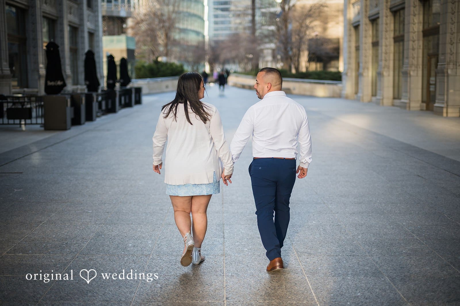 Chicago Riverwalk Engagement // Marina & Leonardo -