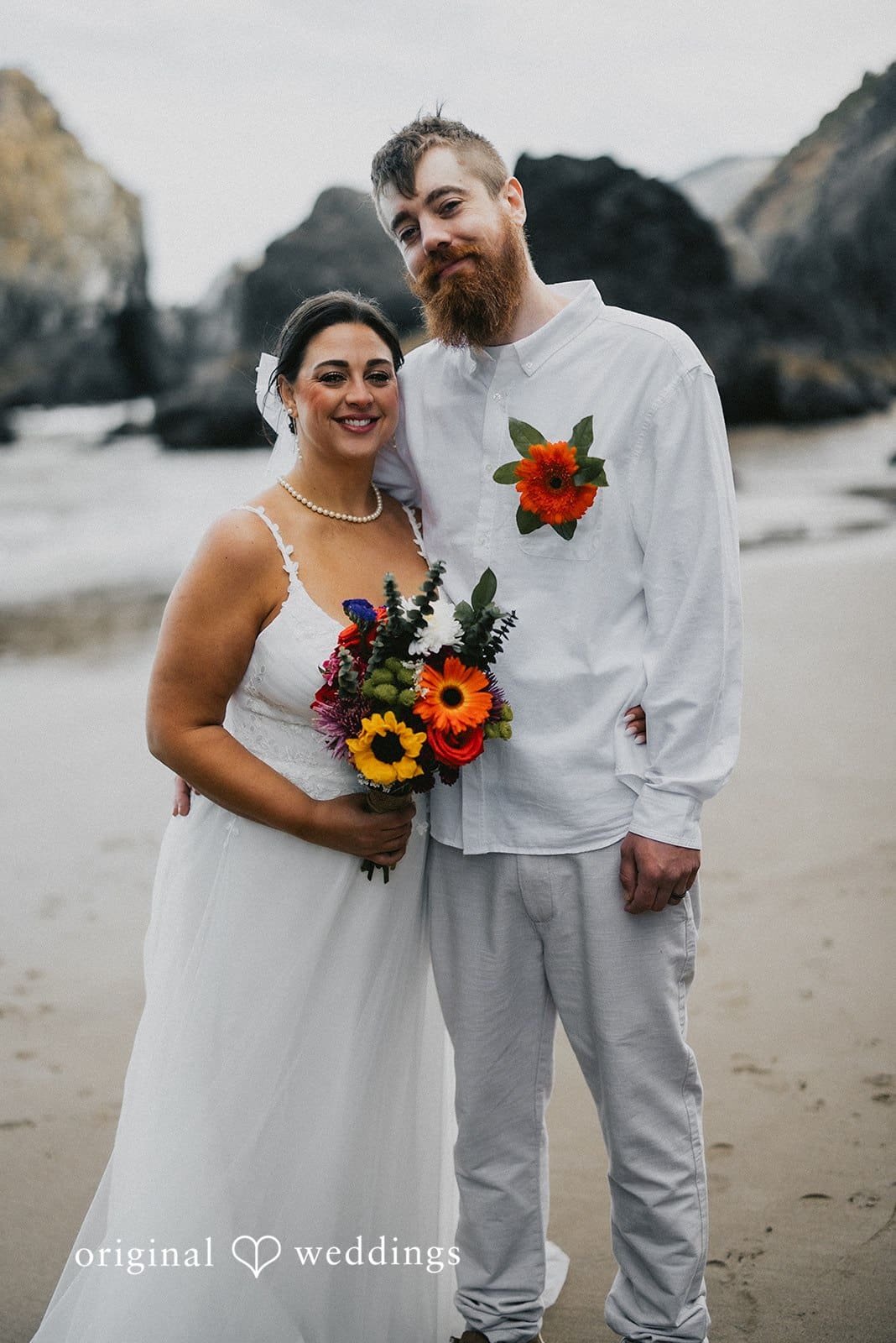 Roads End Beach Wedding // Kassi & Nolan -