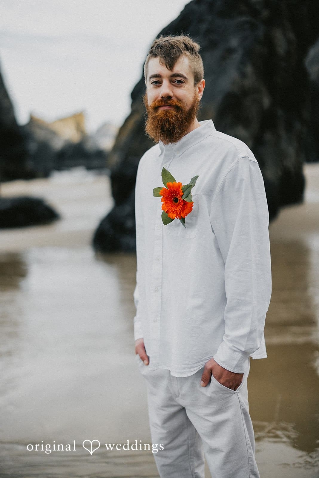 Roads End Beach Wedding // Kassi & Nolan -