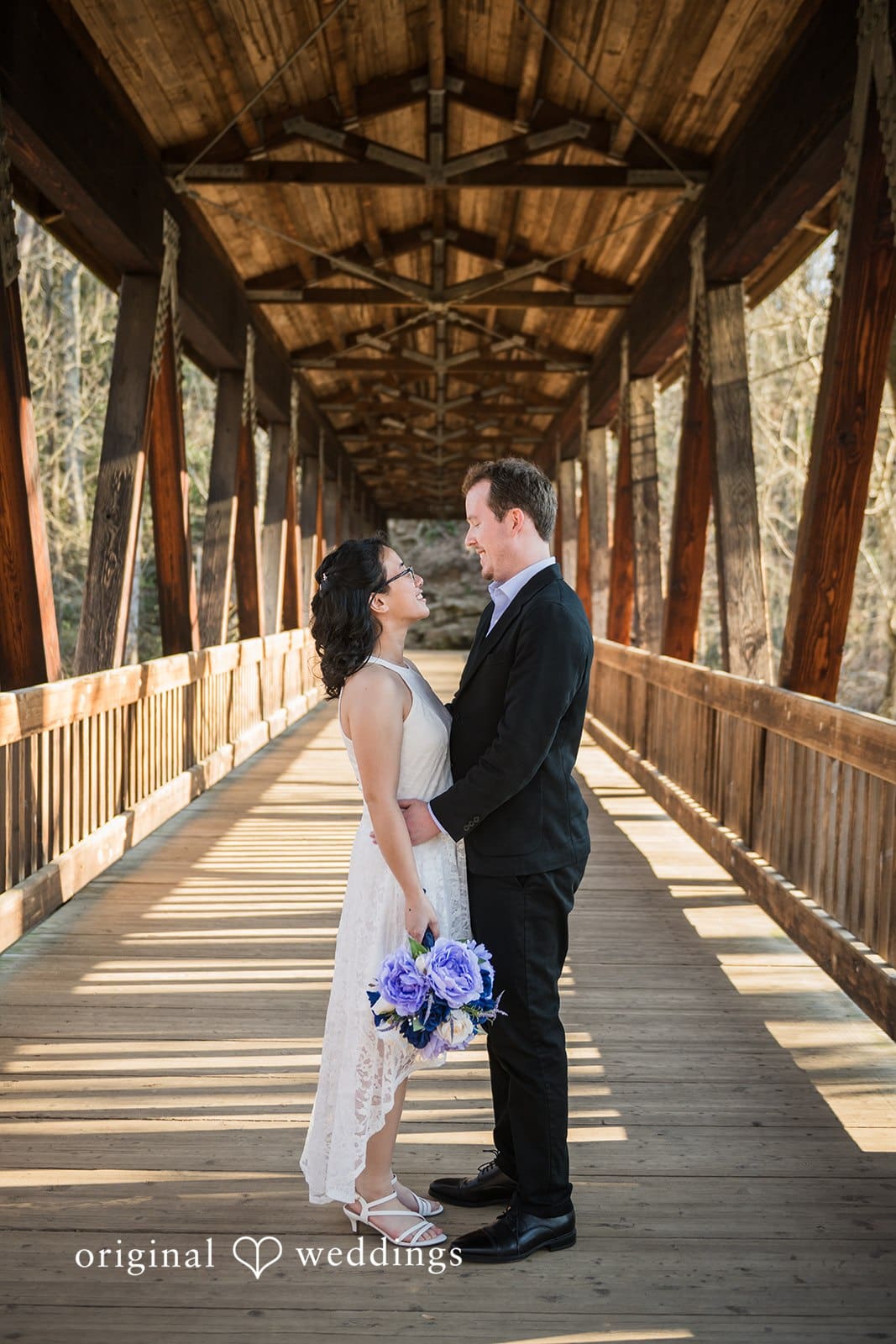 Roswell Mill Waterfall Engagement // Nghi & Christopher -