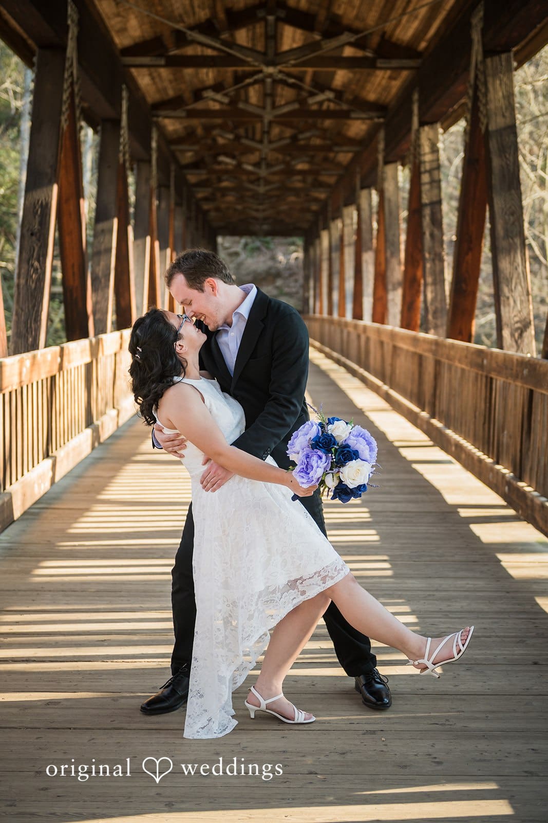 Roswell Mill Waterfall Engagement // Nghi & Christopher -