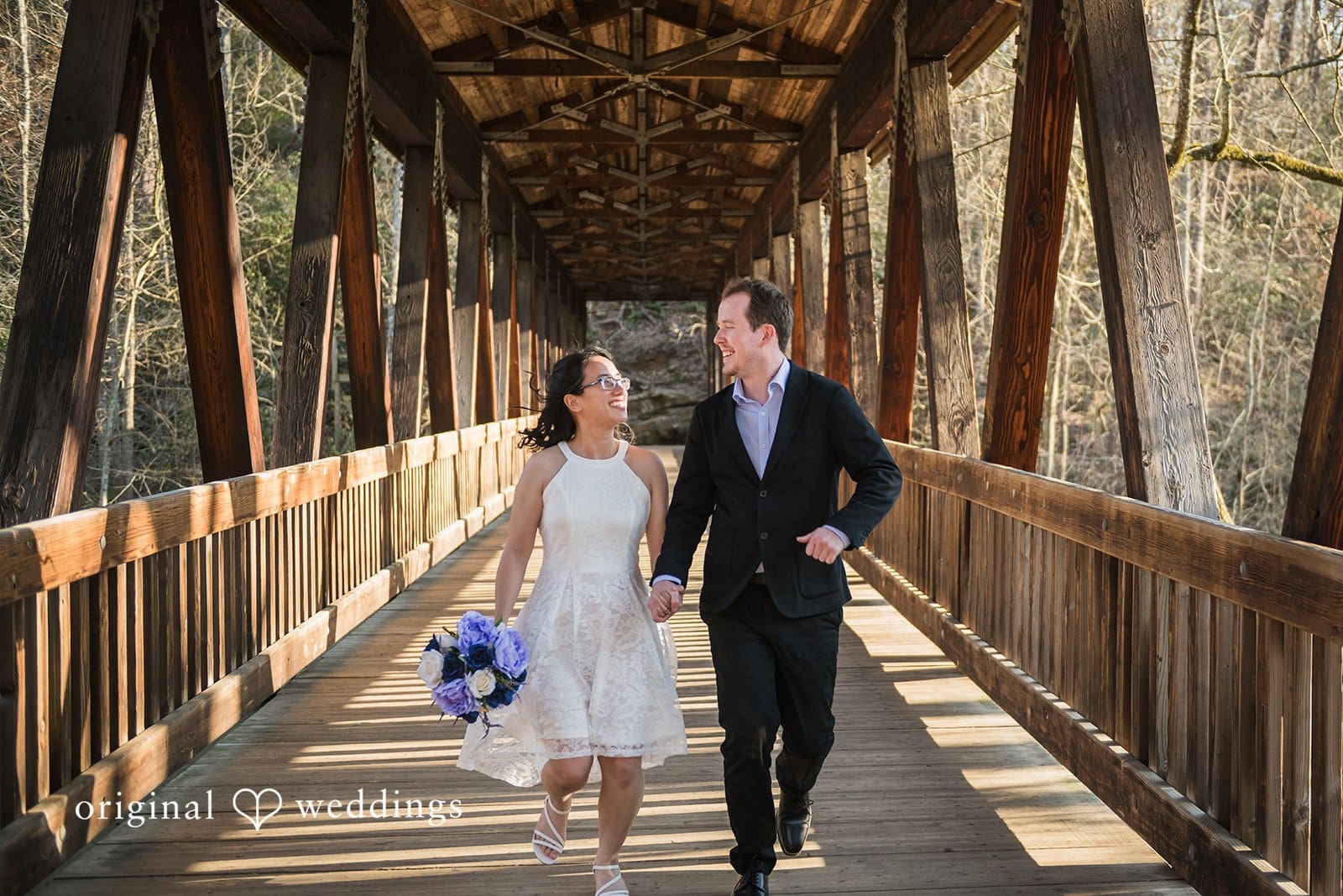 Roswell Mill Waterfall Engagement // Nghi & Christopher -