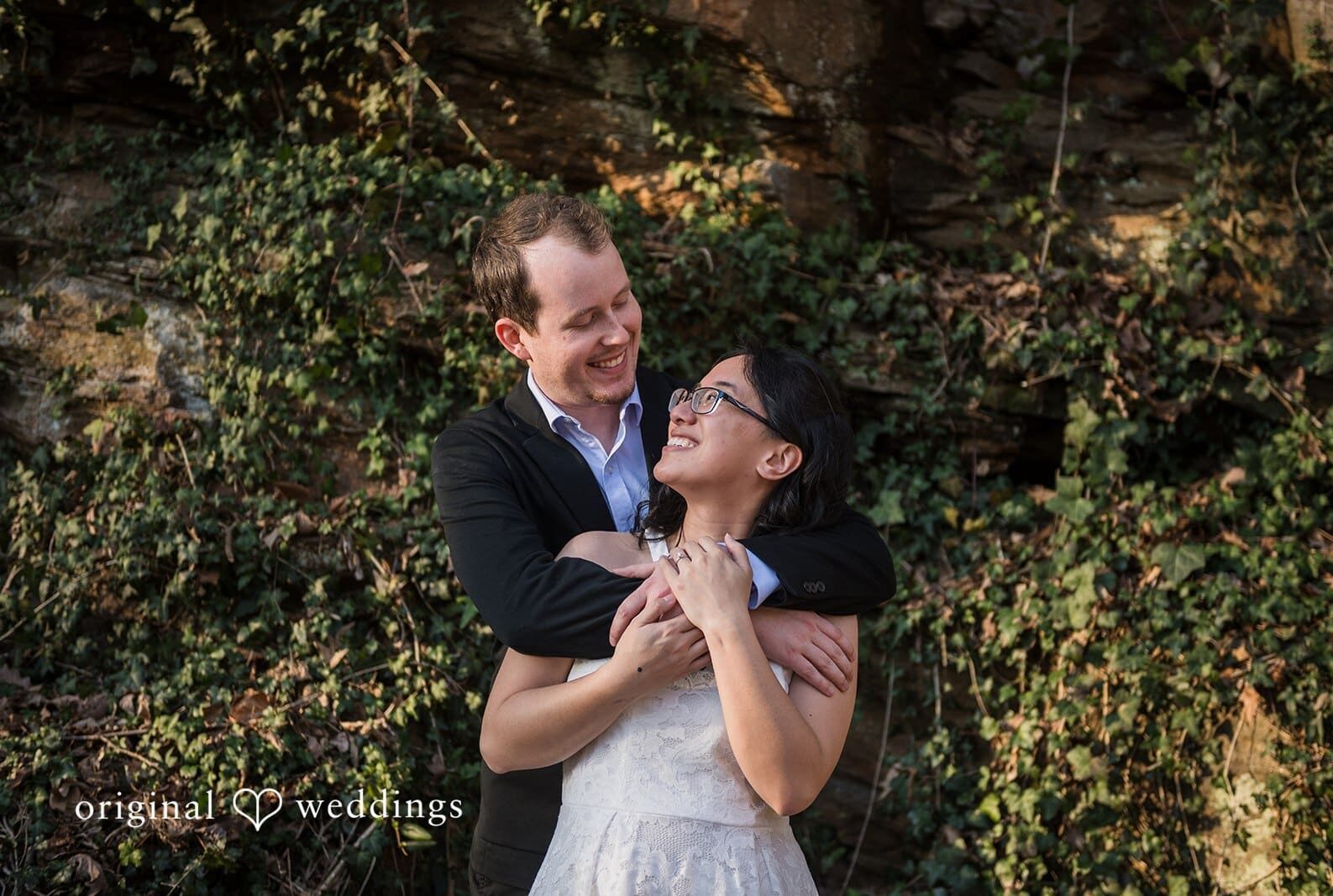 Roswell Mill Waterfall Engagement // Nghi & Christopher -