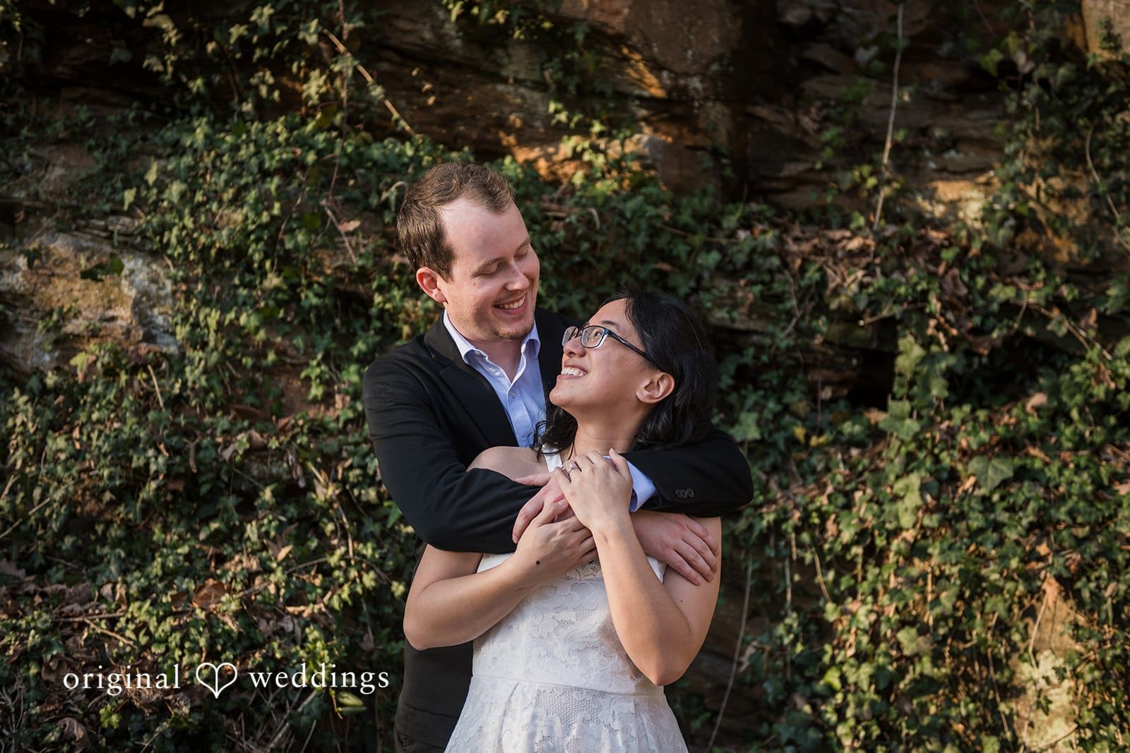 Roswell Mill Waterfall Engagement // Nghi & Christopher -