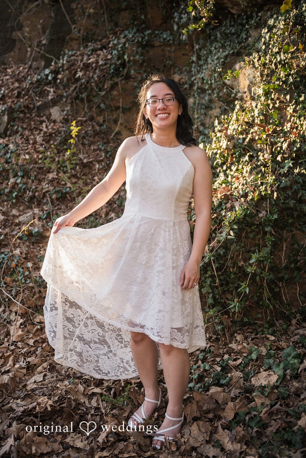 Roswell Mill Waterfall Engagement // Nghi & Christopher -