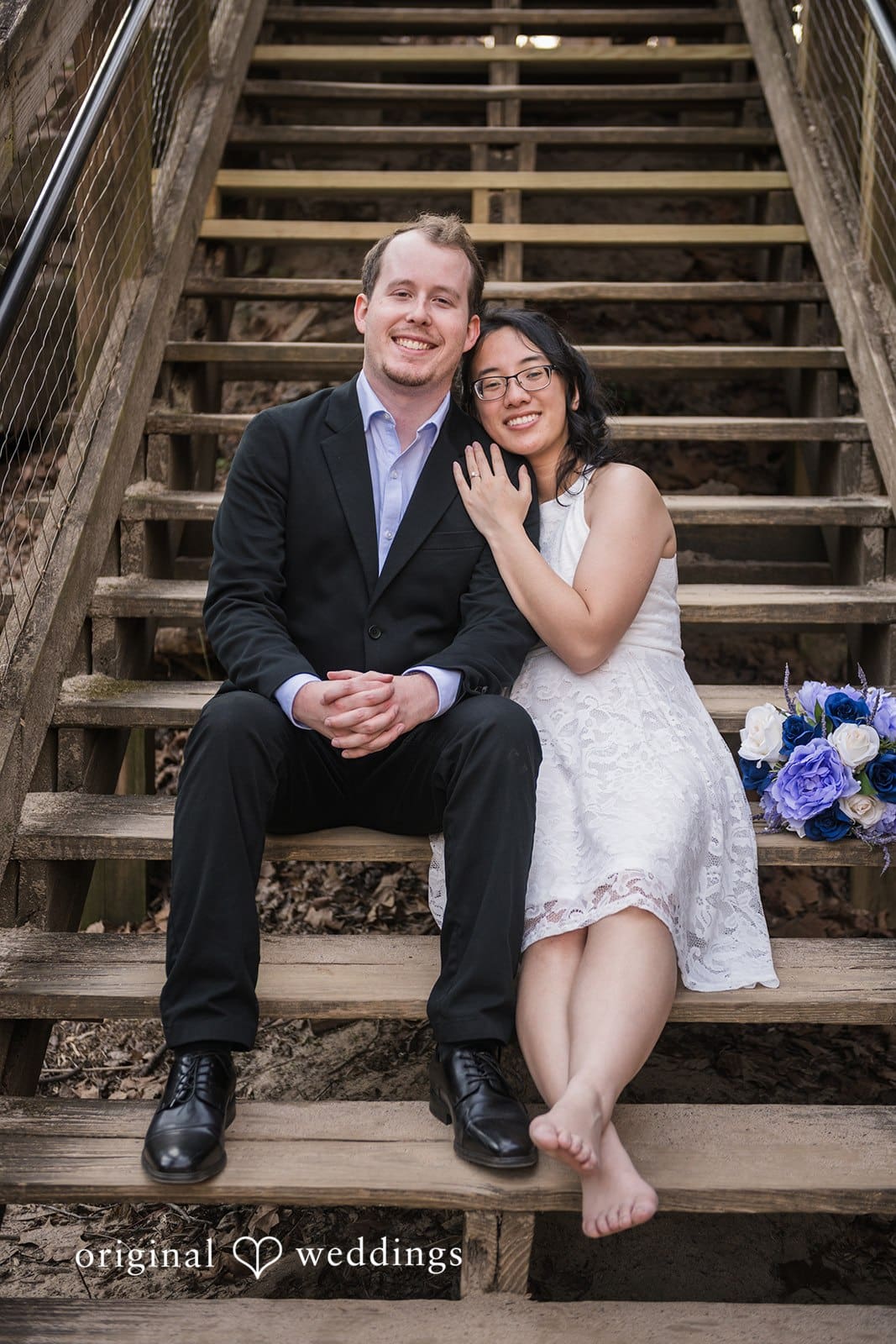 Roswell Mill Waterfall Engagement // Nghi & Christopher -