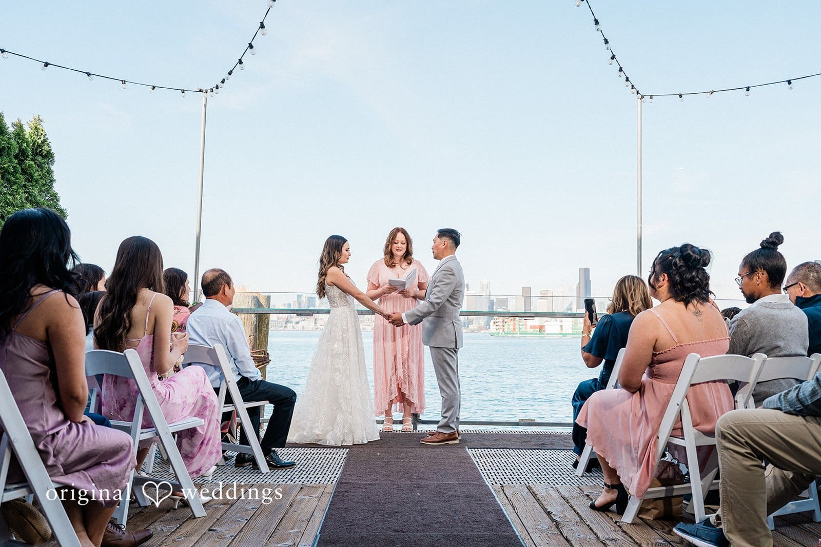 Salty's at Alki Wedding // Alejandro & Donna -