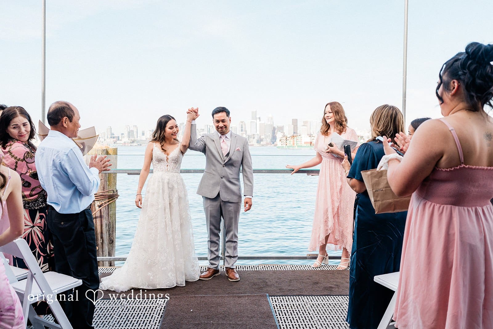 Salty's at Alki Wedding // Alejandro & Donna -