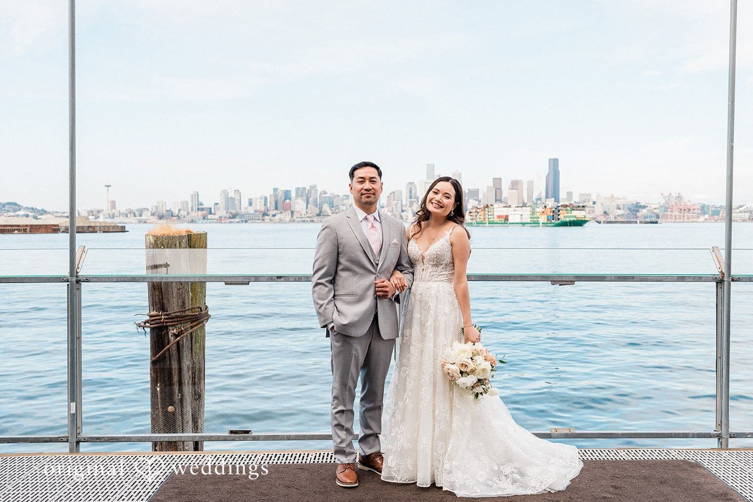 Salty’s at Alki Wedding // Alejandro & Donna