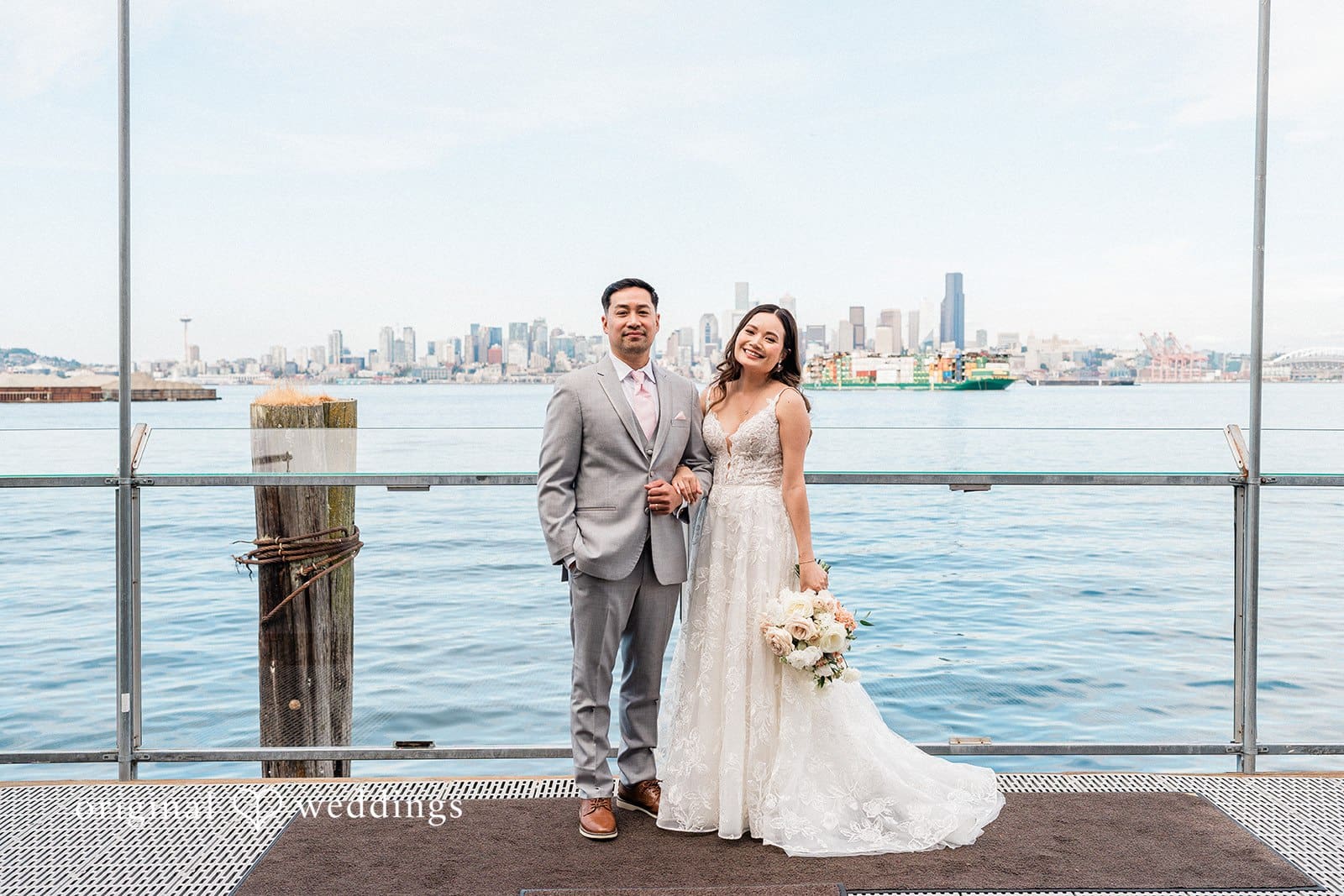 Salty's at Alki Wedding // Alejandro & Donna -