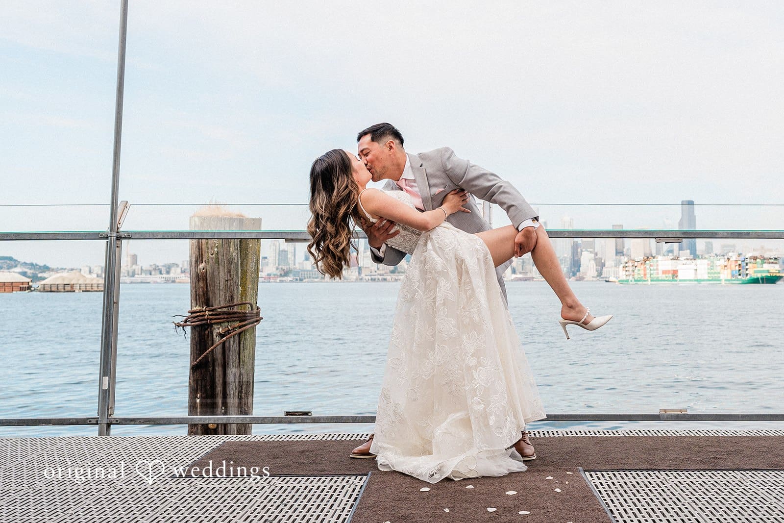 Salty's at Alki Wedding // Alejandro & Donna -