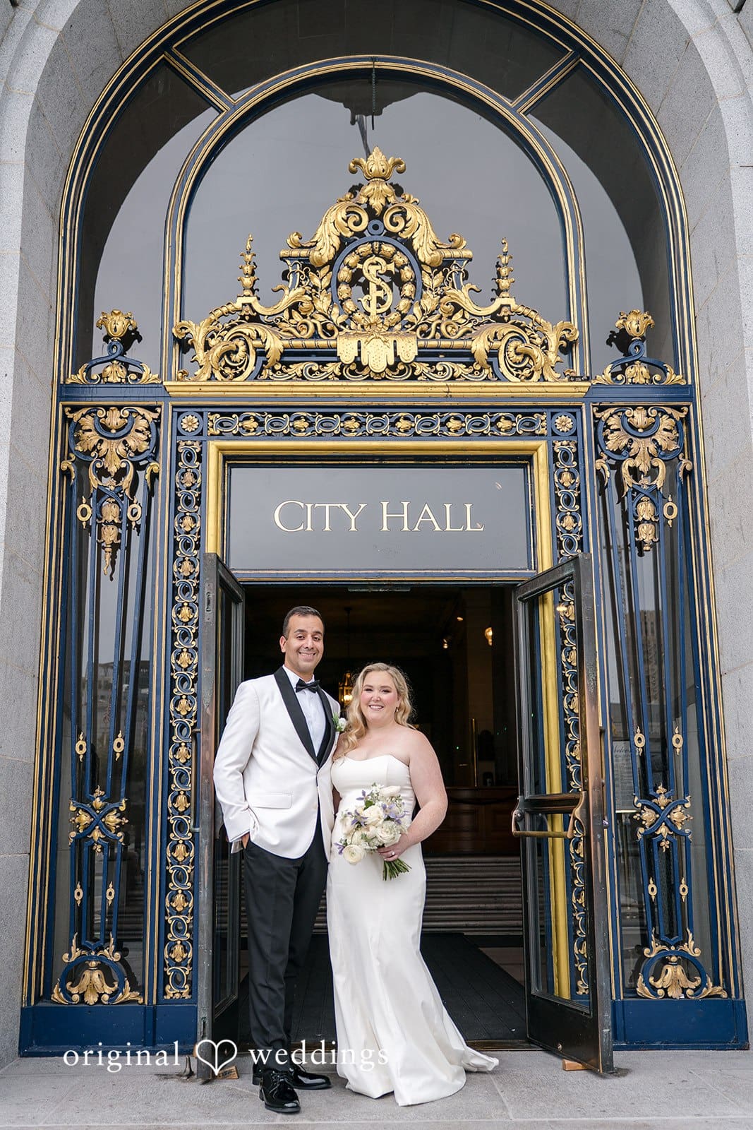 San Francisco City Hall Wedding // Rachel & Amir -