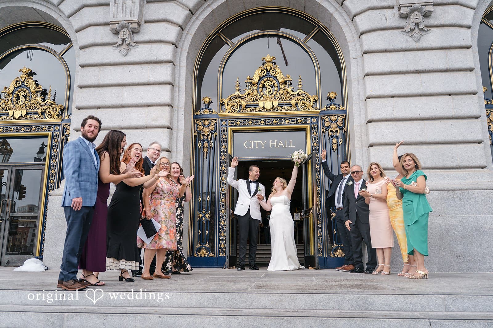 San Francisco City Hall Wedding // Rachel & Amir -
