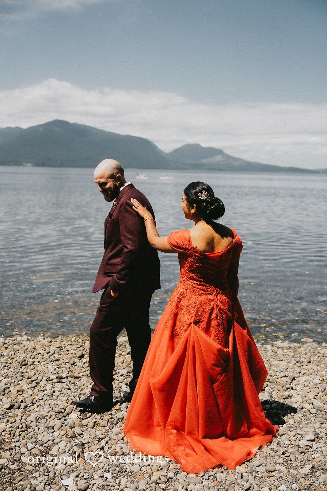 Scenic Beach Park Wedding // Sanskriti & Miles -