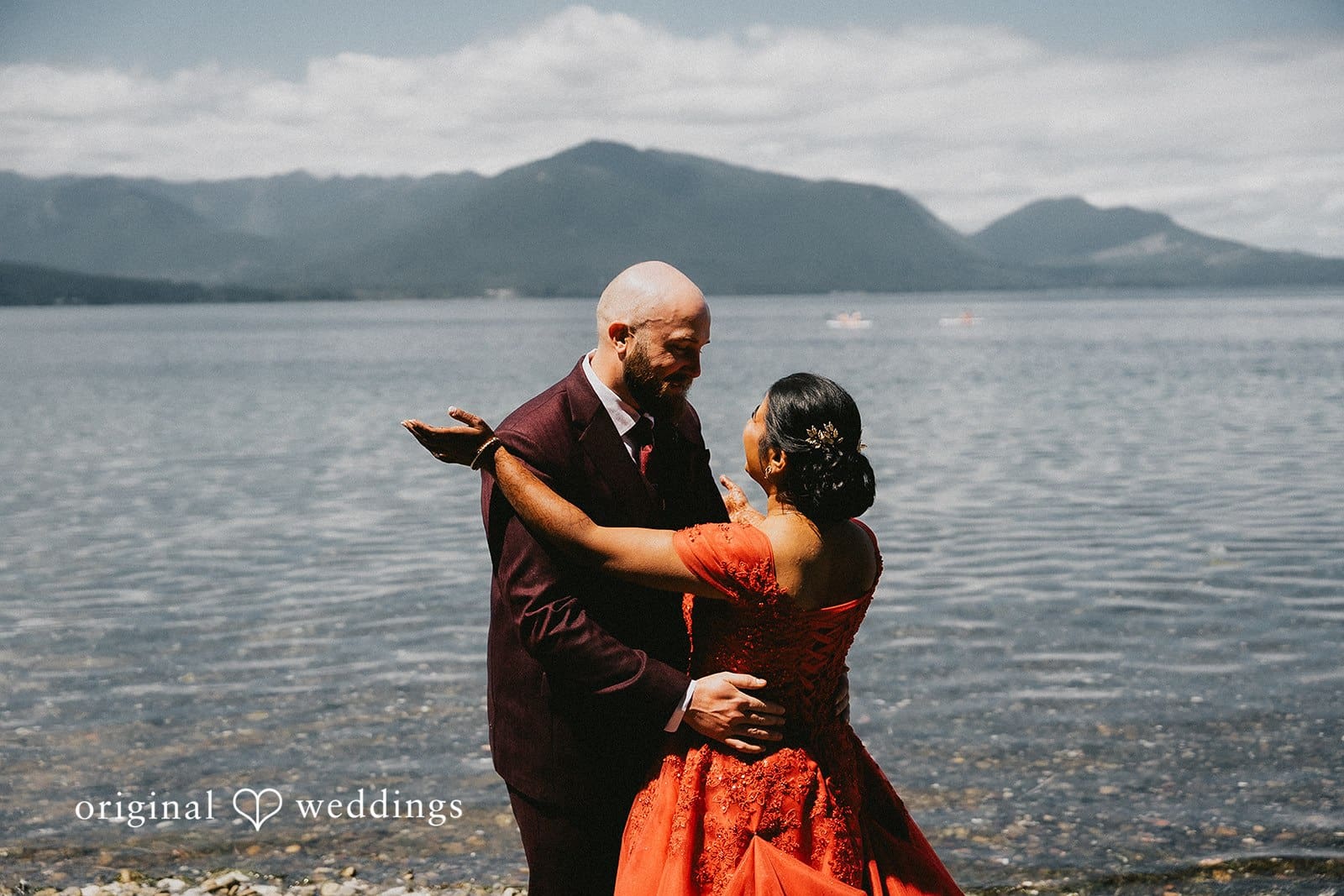 Scenic Beach Park Wedding // Sanskriti & Miles -