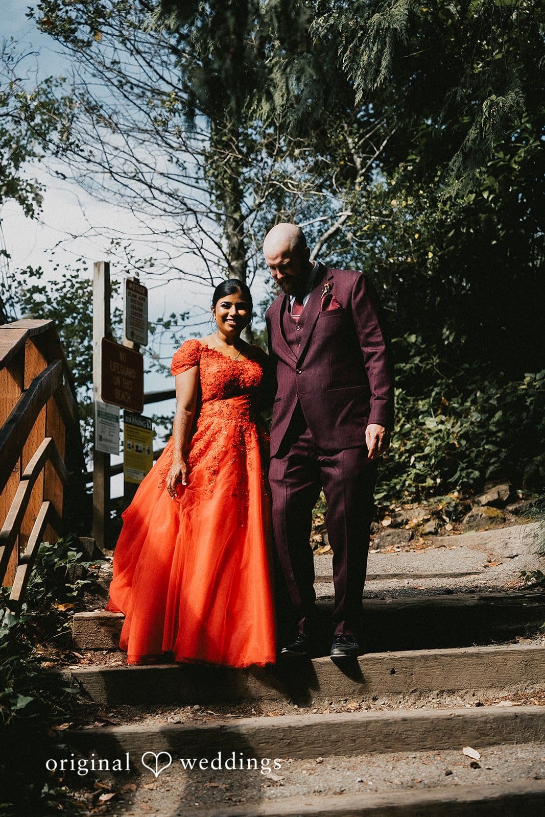 Scenic Beach Park Wedding // Sanskriti & Miles -