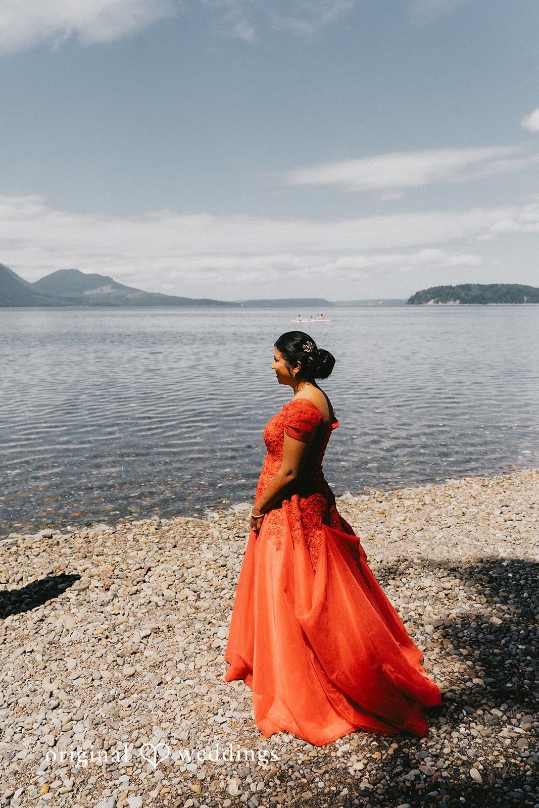 Scenic Beach Park Wedding // Sanskriti & Miles -