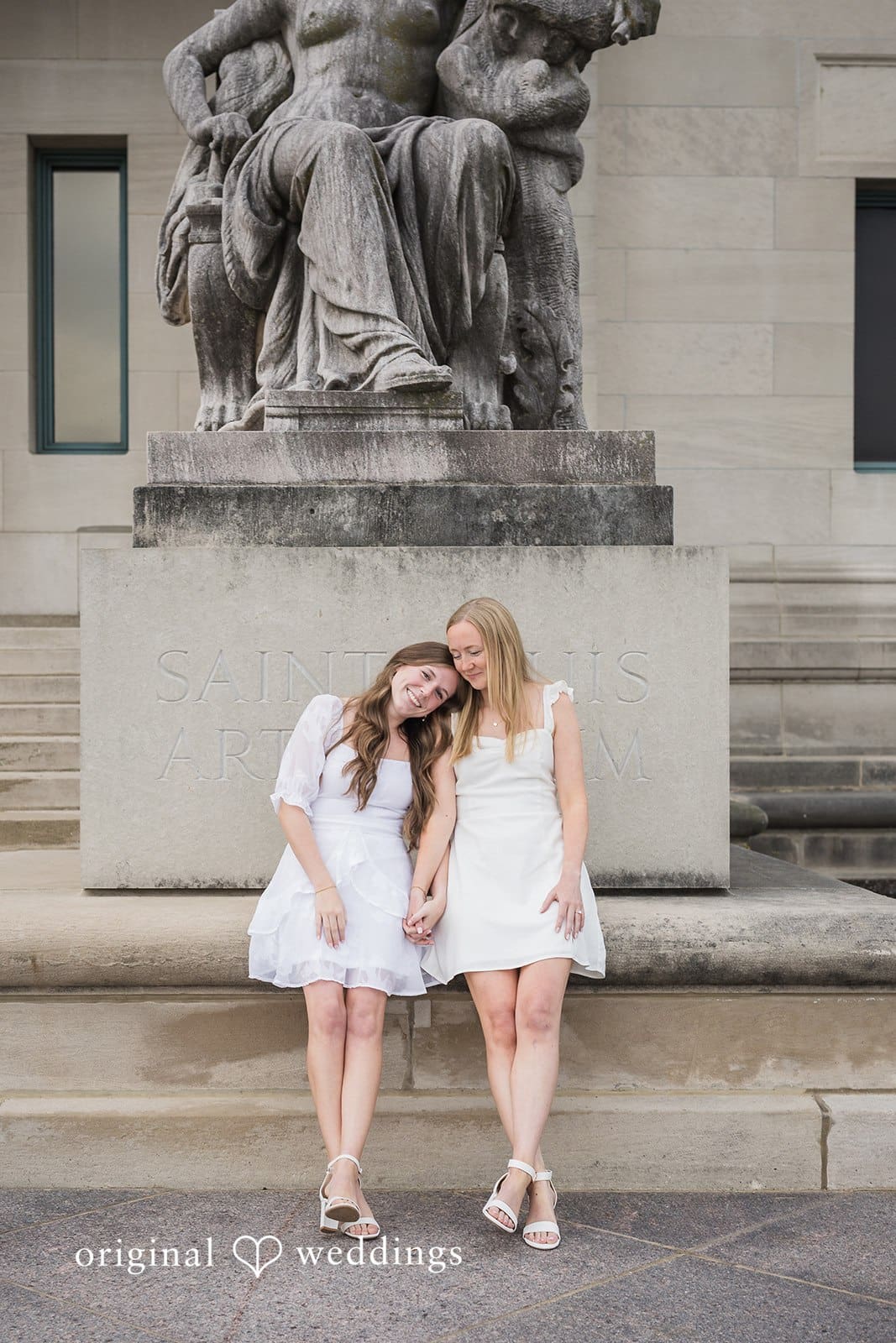 Saint Louis Art Museum Engagement // Madison & Ally -