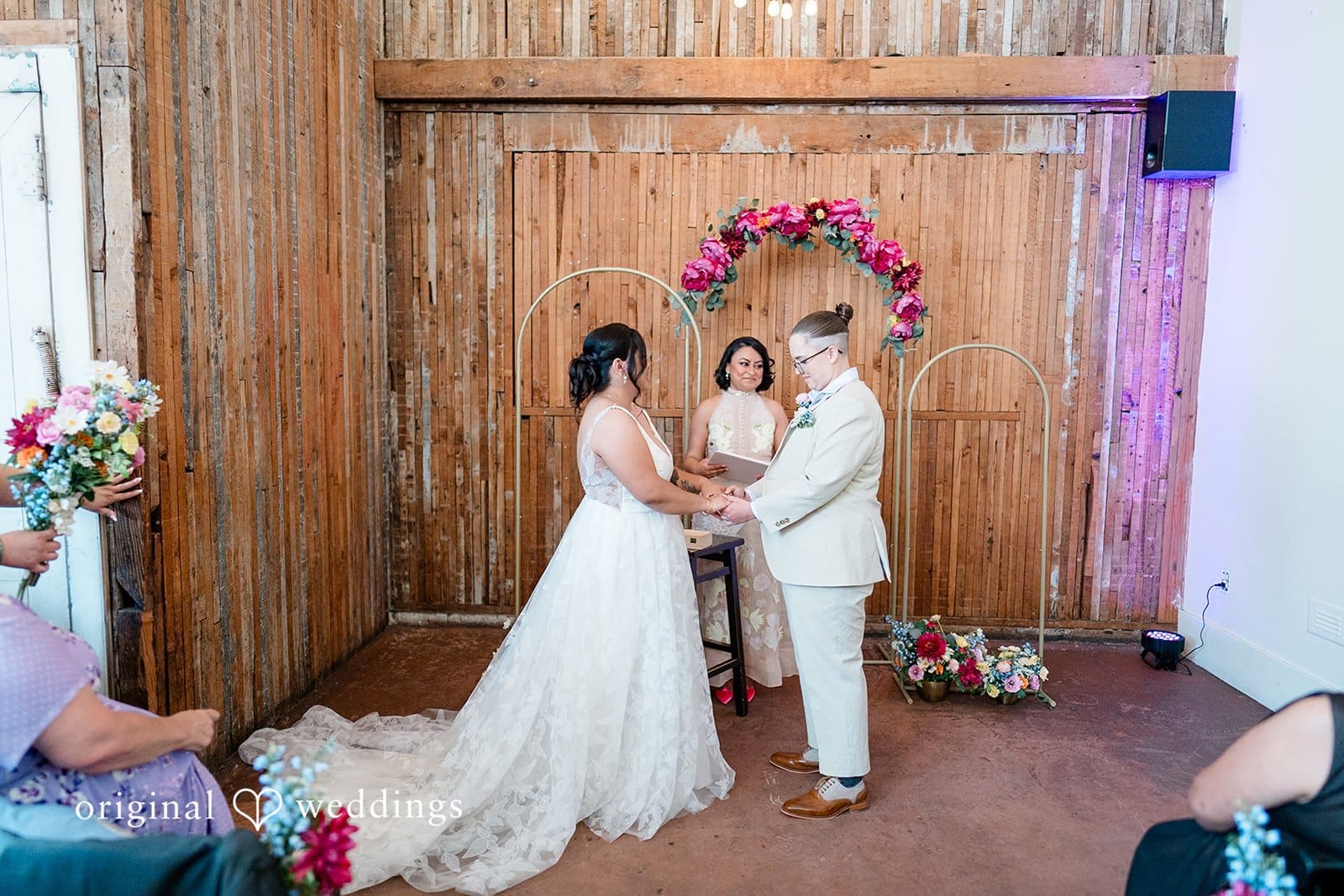 Sole Repair Shop Wedding // Denise & Lindsay -