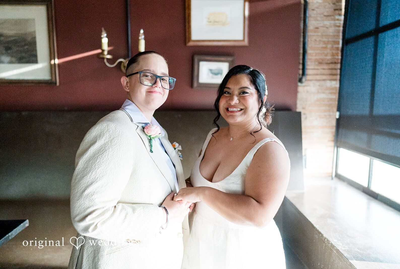 Sole Repair Shop Wedding // Denise & Lindsay -